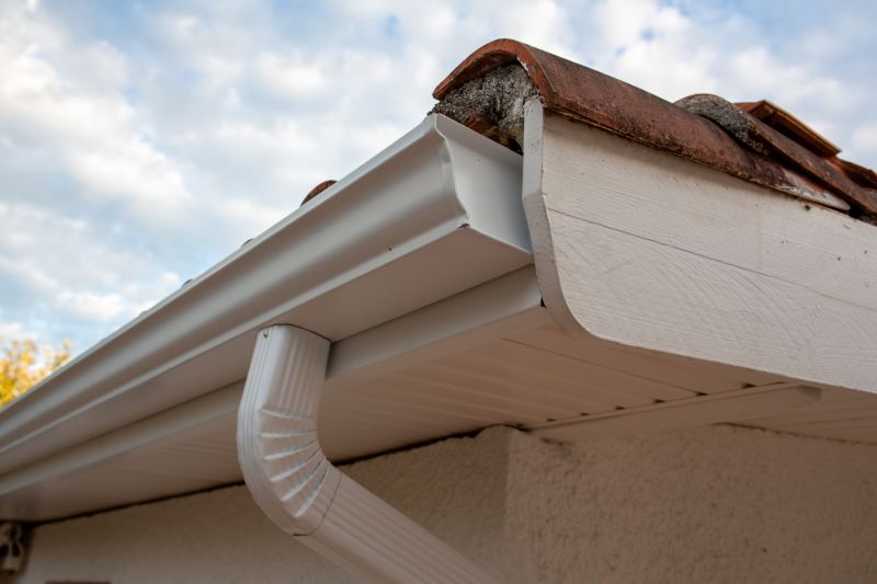 Gutter System on Roofline