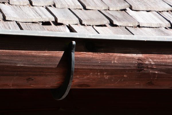 Wooden Gutter Replacement in Huntersville