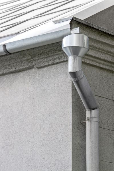 Galvanized Gutter Installation in Huntersville