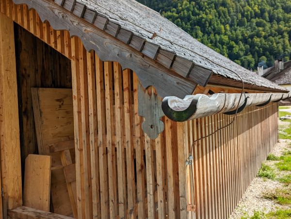 Wood Gutter Repair in Huntersville
