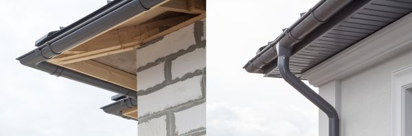 Wood Gutter Replacement in Huntersville