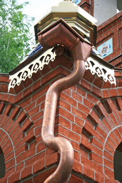 Church Downspout Installation in Huntersville